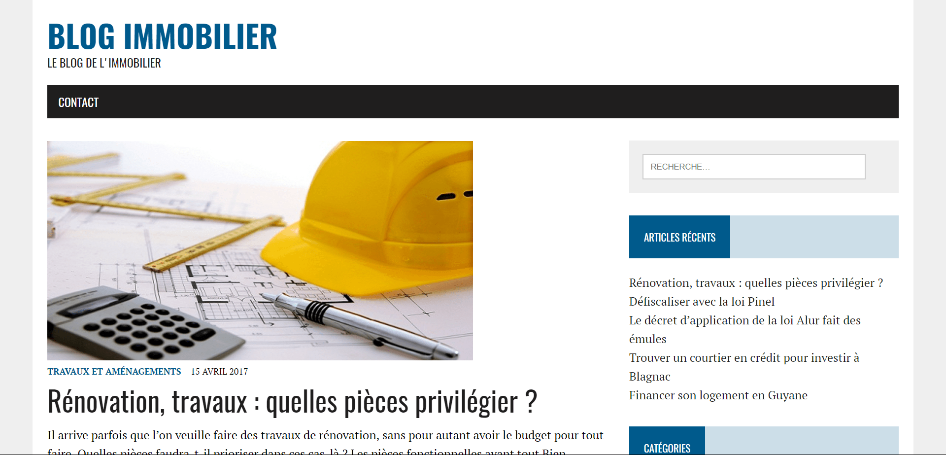 investissement immobilier blog
