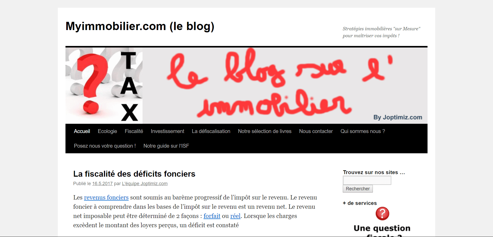 investissement immobilier blog