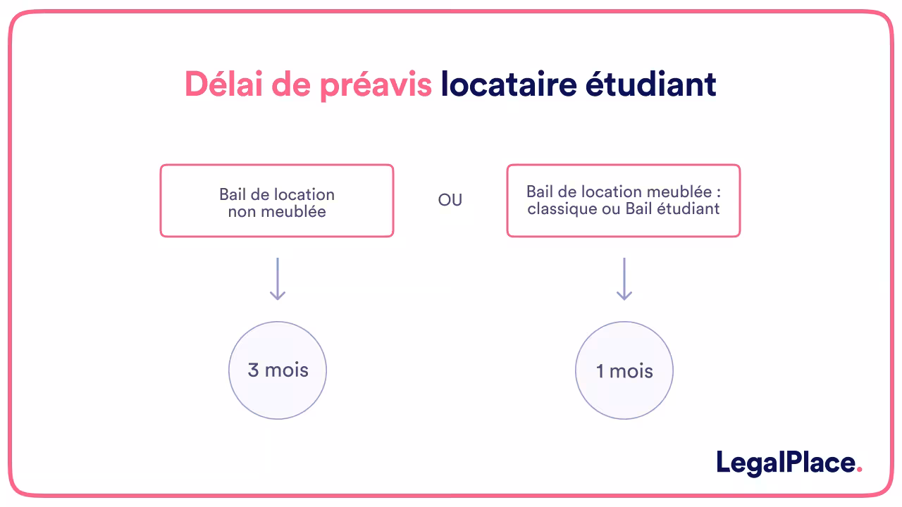 Tout savoir sur le préavis du bail étudiant + Modèle gratuit