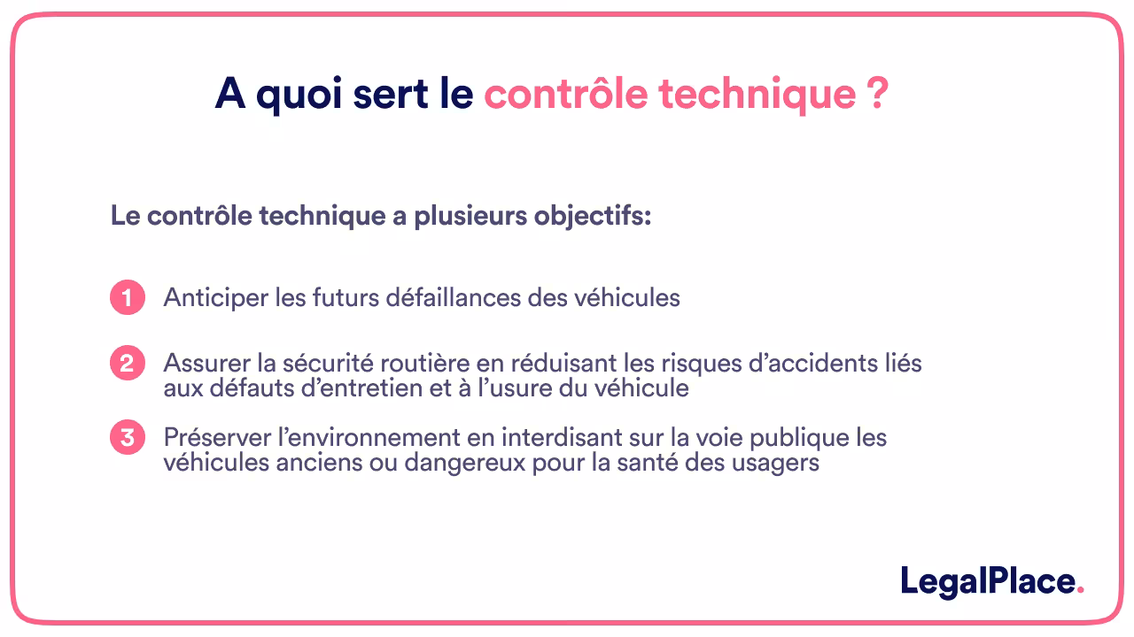 A quoi sert le contrôle technique