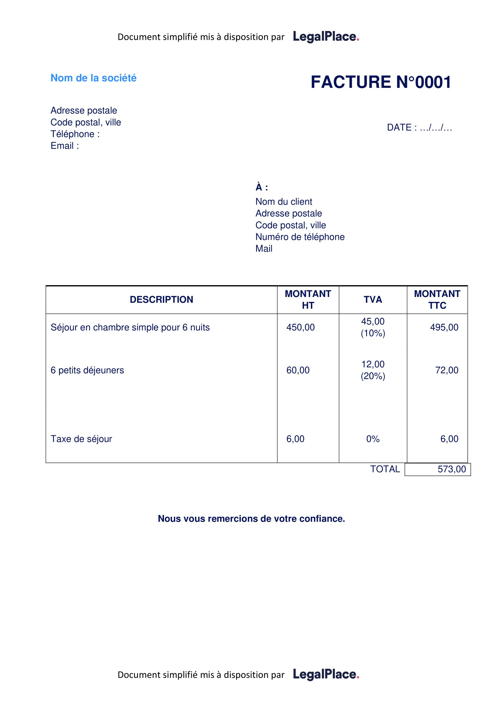 Quittance de loyer en ligne (gratuit)