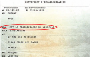 Dimension d'une plaque d'immatriculation selon le véhicule