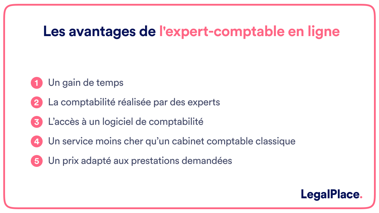 Les avantages de l'expert-comptable en ligne