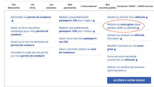 Copie de la carte grise : est-il possible circuler avec