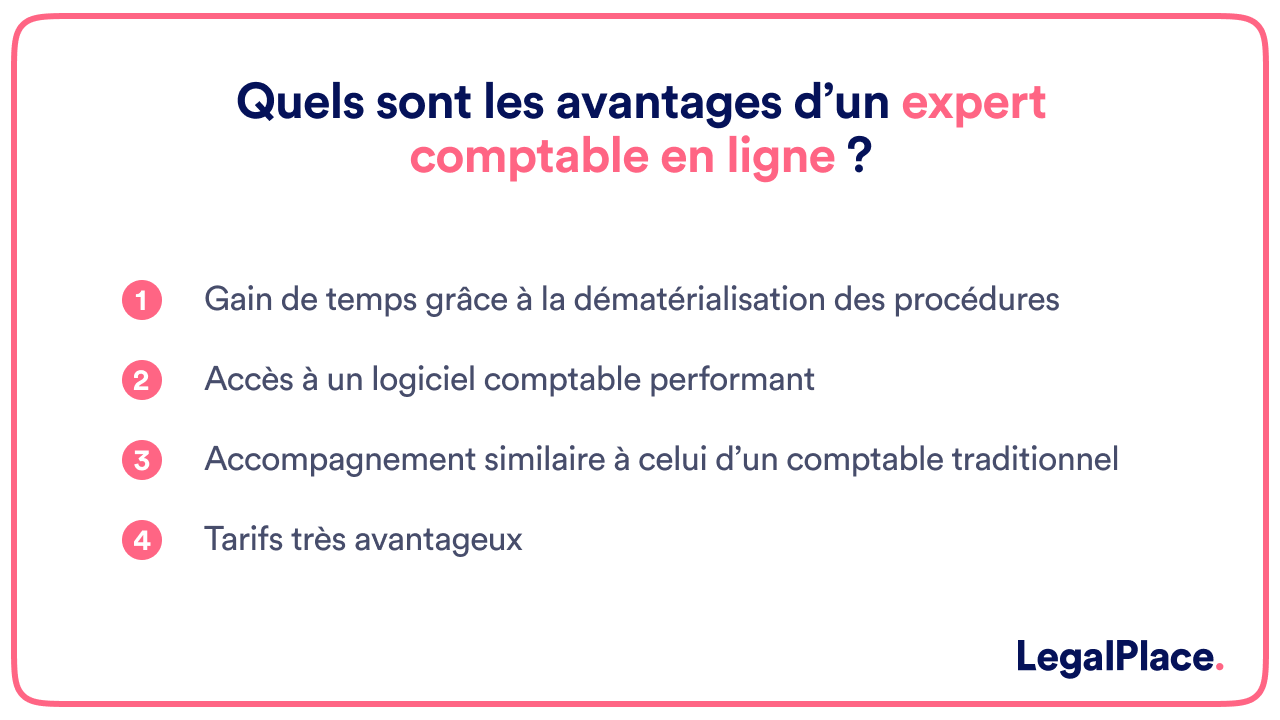 quels sont les avantages d'un expert-comptable en ligne