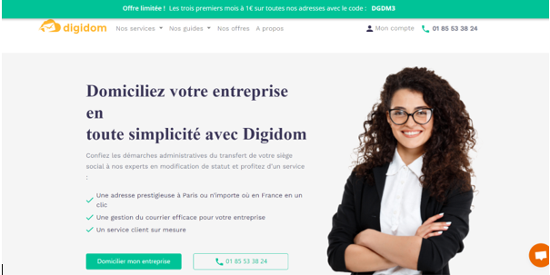 Domiciliateur Digidom