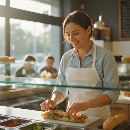 Ouvrir une sandwicherie
