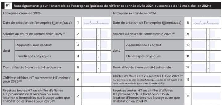 déclaration cfe encadré 5 b1