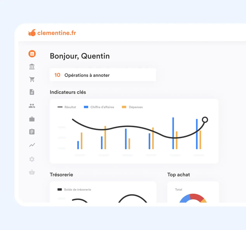 Clementine logiciel comptable